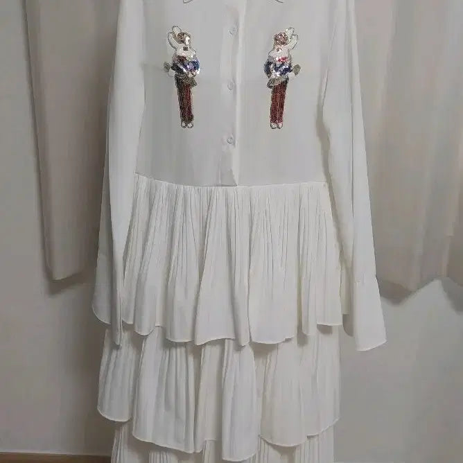 [BUNJANG] White Embroidery Long Dress / 화이트 원피스