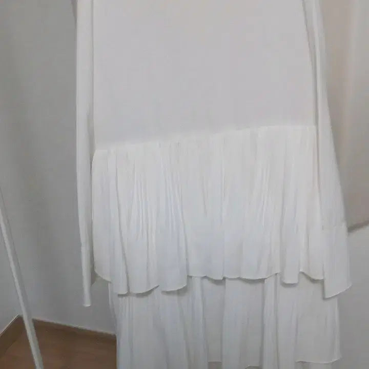 [BUNJANG] White Embroidery Long Dress / 화이트 원피스