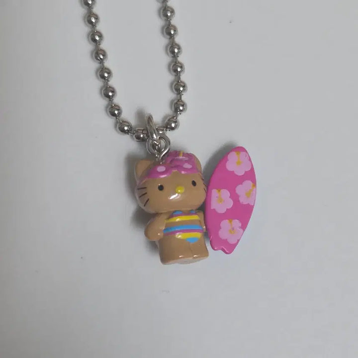 [BUNJANG] Sanrio Hello Kitty Vintage Tanning Keychain / 고전 키티 태닝 키링