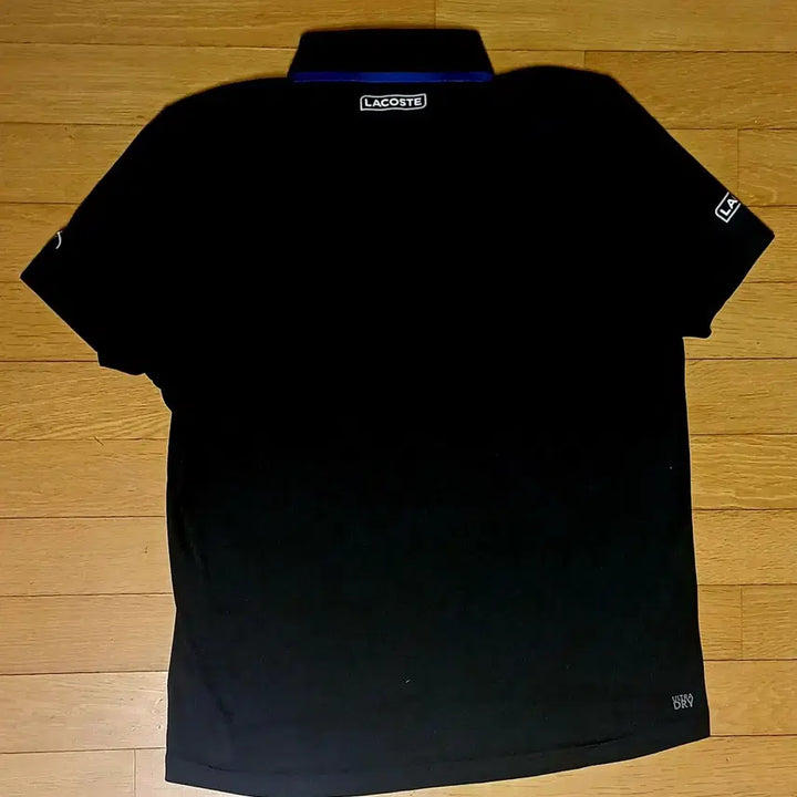 [SOLD OUT] 라코스테 블랙 카라 반팔 티셔츠