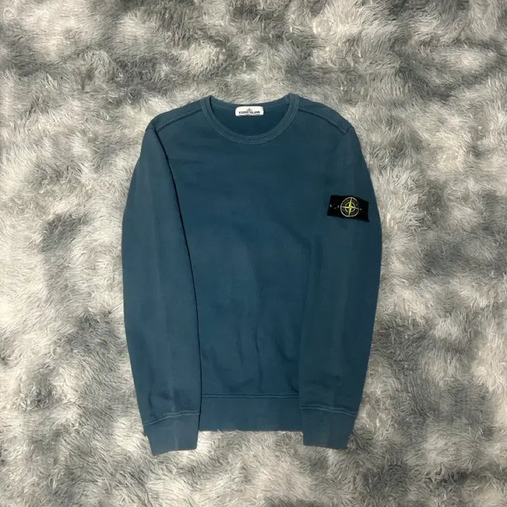 [BUNJANG] Stone Island Sweatshirt Marine Blue M / [M size] 스톤아일랜드 맨투맨 마린 블루