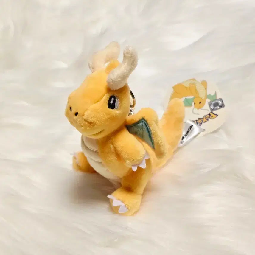 [BUNJANG] Pokemon Dragonite Plush Keychain / 포켓몬스터 망나뇽 인형 키링