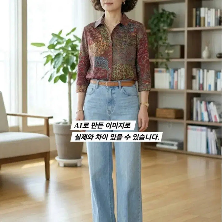 [BUNJANG] Bicollique Shirt Blouse / 55~66/비꼴리끄 롱 면 셔츠