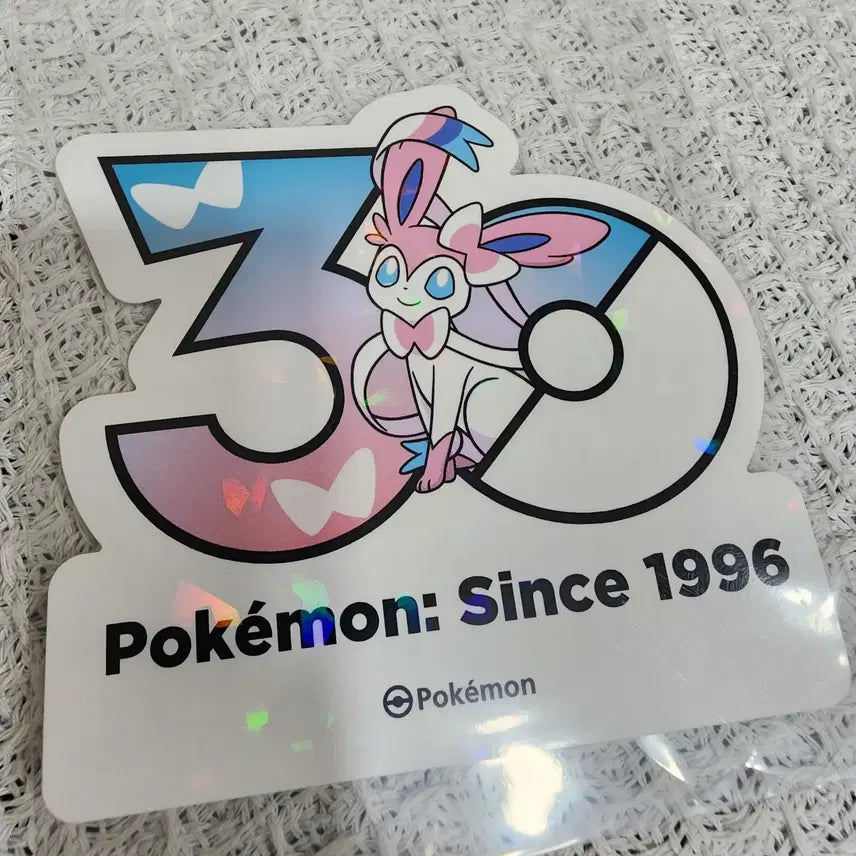 [BUNJANG] Pokemon 30th Anniversary Sticker - Sylveon / 포켓몬 30주년 스티커 님피아 팝니다 :)
