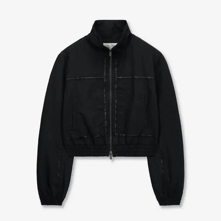[BUNJANG] Matinkim Two-Way Polka Dot Windbreaker Jacket Black / 마뗑킴 투웨이 땡땡이 바람막이 블랙