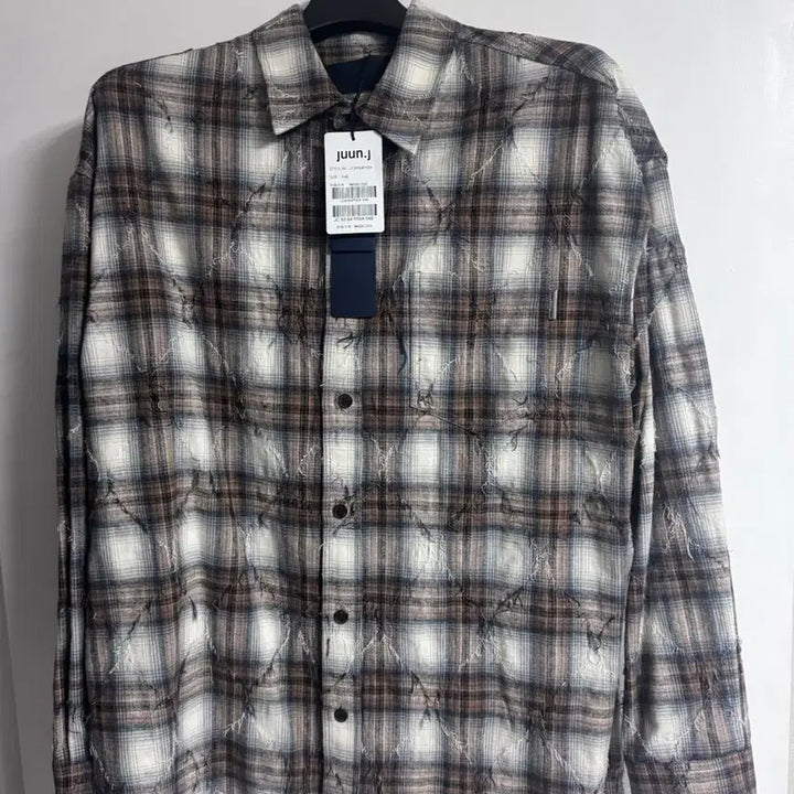 [BUNJANG] Juun.J Argyle Beige Shirt Size 46 / 준지 아가일 베이지 46 팝니다 ))