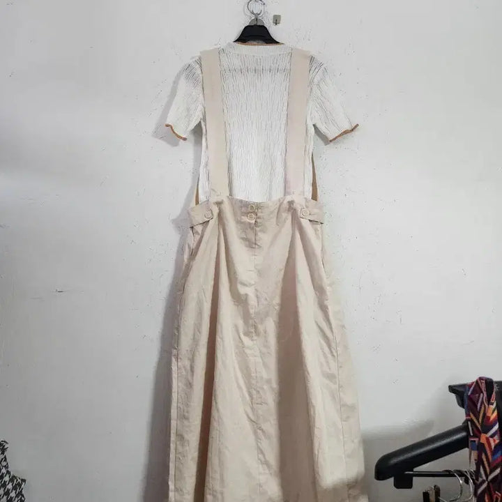 [SOLD OUT] 아이보리 롱 원피스 레이어드 세트