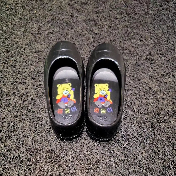 [BUNJANG] Baby Kids Rubber Shoes (Gomsin) - Black, 135mm / 아기 유아 키즈 신발 고무신 블랙 135mm 135미리