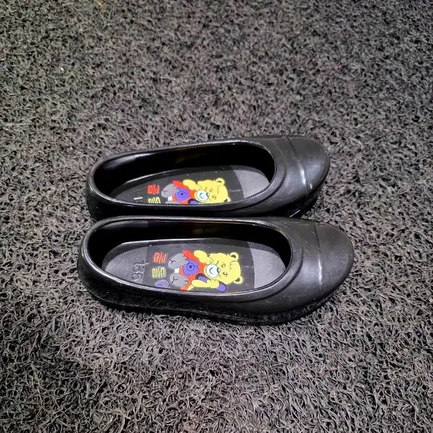 [BUNJANG] Baby Kids Rubber Shoes (Gomsin) - Black, 135mm / 아기 유아 키즈 신발 고무신 블랙 135mm 135미리