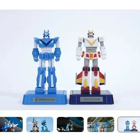 [BUNJANG] KE+OZ Taekwon V Robot Figure Set (Sealed) / (KE+OZ) 태권브이 로봇 피규어 세트ㅡ미개봉 택비포함