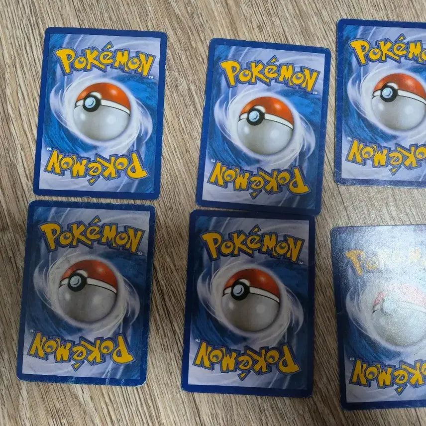 [BUNJANG] Team Rocket 5th Generation Cards Set (6 Cards) / 로켓단 5세대 카드들 6장 5000