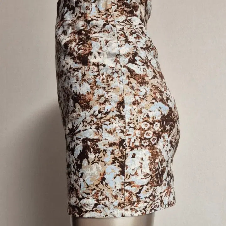 [BUNJANG] Flower Pattern Mini Skirt S / 플라워 패턴 미니 스커트 S ms514-4
