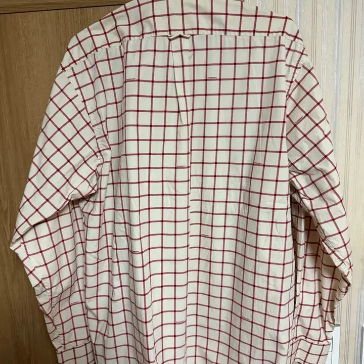 [BUNJANG] Burberry Red Check Long Sleeve Shirt / 버버리 레드 체크 긴팔 셔츠