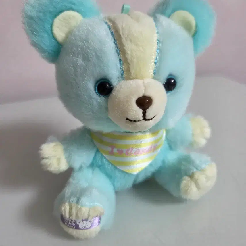[BUNJANG] Amuse Japan Official Candy Teddy Bear Pastel Mint Blue Plush / 일본 어뮤즈 정품 캔디테디베어 파스텔민트블루 곰인형
