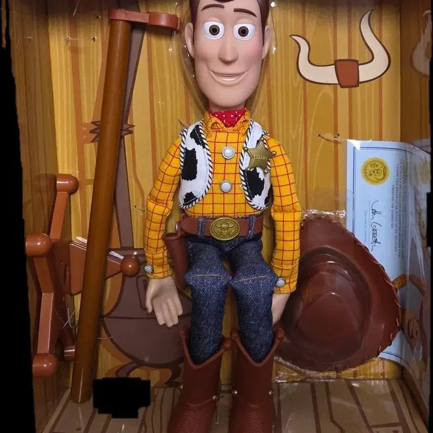 [BUNJANG] Thinkway Woody Toy Story Figure / 토이스토리 씽크웨이 우디