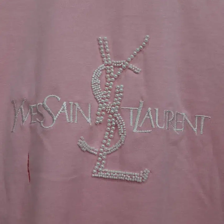 [BUNJANG] Pink Cropped Short Sleeve T-Shirt (Size 44-55) / 핑크 크롭 반팔 티셔츠 44~55 하자