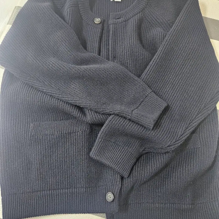 [BUNJANG] Holysun Annette Cardigan Midnight / 홀리선 아네트 가디건 미드나이트