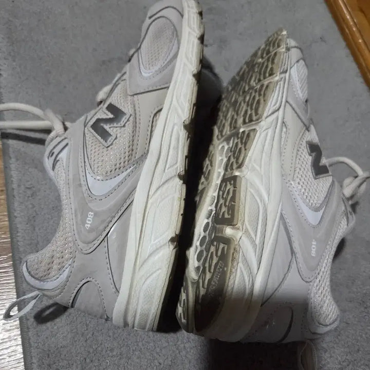 [BUNJANG] New Balance 408 Ivory Sneakers / 뉴발란스 408 아이보리 운동화 270