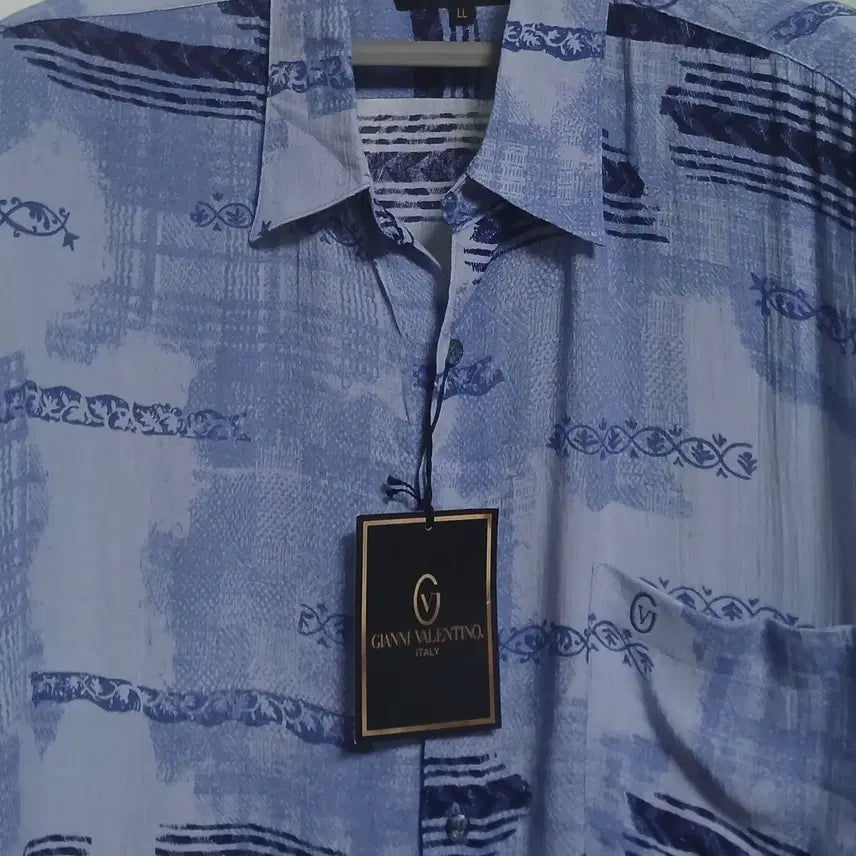 [BUNJANG] GIANNI VALENTINO 110 Size Summer Shirt / 이테리 GIANNI VALENTINO 110 사이즈 여름셔츠 새상품