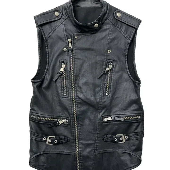 [BUNJANG] SYSTEM Coated Vest / 시스템 코팅 베스트