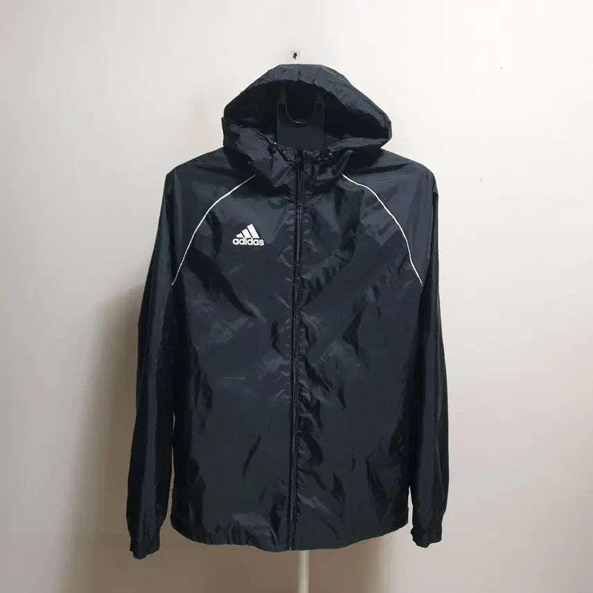 [BUNJANG] Adidas Hooded Windbreaker Jumper / 아디다스 후드바람막이점퍼/105
