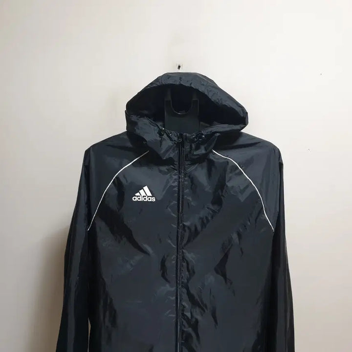 [BUNJANG] Adidas Hooded Windbreaker Jumper / 아디다스 후드바람막이점퍼/105