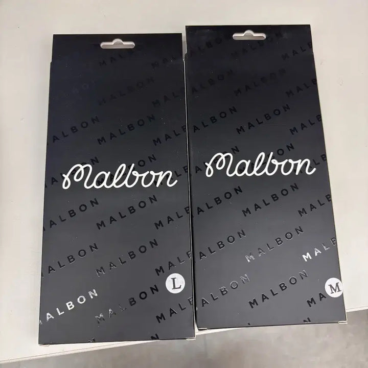 [BUNJANG] Malbon Golf Arm Sleeves L Size Set / 말본 골프 팔토시 L사이즈 두박스
