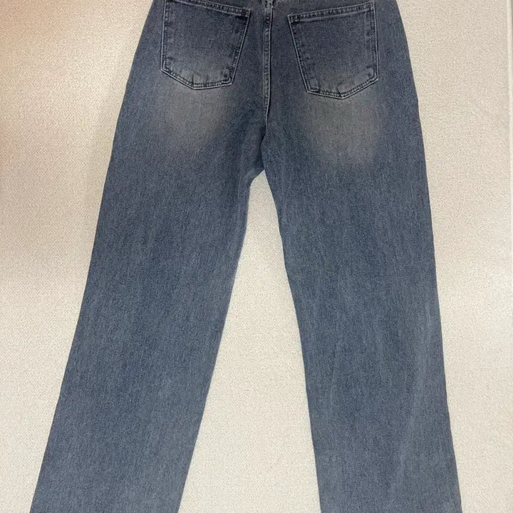 [BUNJANG] Slowand Today Wide Denim Pants (Long Ver.) - Size S / 슬로우앤드 와이드 중청데님팬츠 롱S