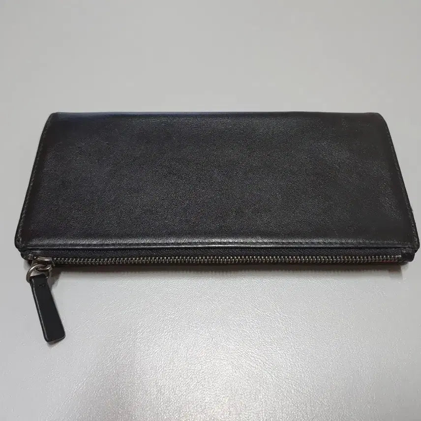 [BUNJANG] Mandarina Duck Leather Long Wallet Black Unisex / 만다리나덕 (남여공용) 장지갑 (가죽) 블랙