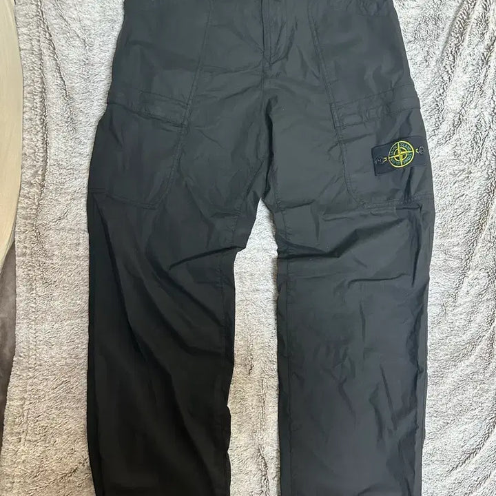 [BUNJANG] Stone Island Black Cargo Pants / 스톤아일랜드 블랙 카고 바지