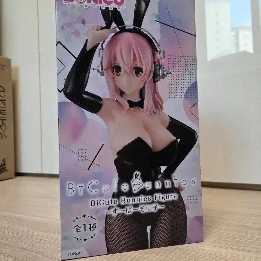 [BUNJANG] Furyu BiCute Bunnysuit Super Sonico Figure / 후류 bicute 슈퍼 소니코 바니
