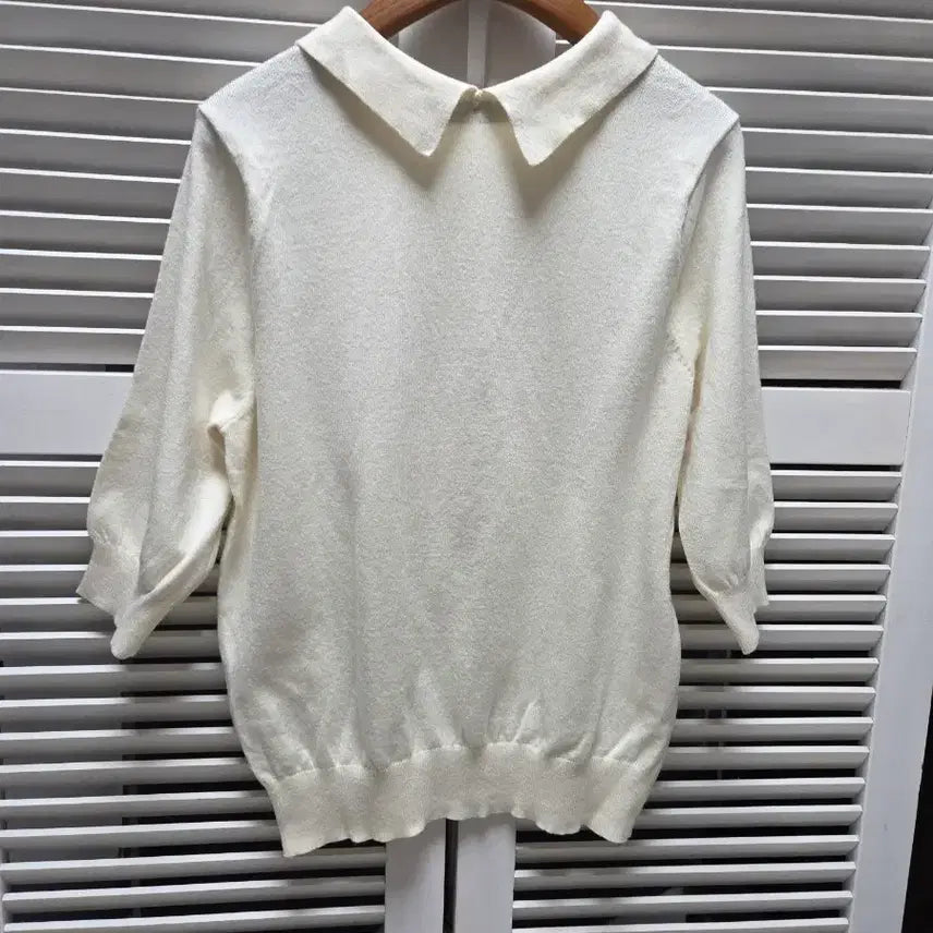 [BUNJANG] Georges Rech Collar Neck Knit Sweater / 조르쥬레쉬 카라넥 니트