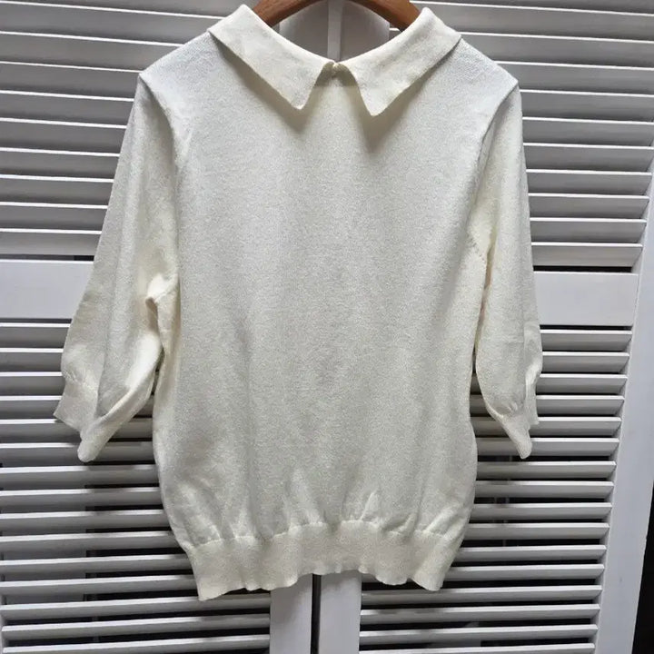 [BUNJANG] Georges Rech Collar Neck Knit Sweater / 조르쥬레쉬 카라넥 니트