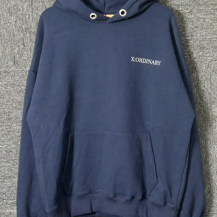 [BUNJANG] X:ORDINARY Navy Hoodie Size 52 / X:ORDINARY 네이비 후드티 52 새상품