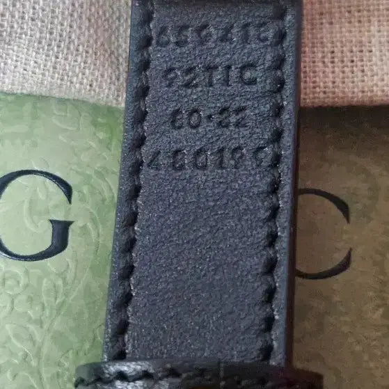 [BUNJANG] Gucci Marmont Reversible Thin Belt / 구찌 마몽 리버서블 씬벨트