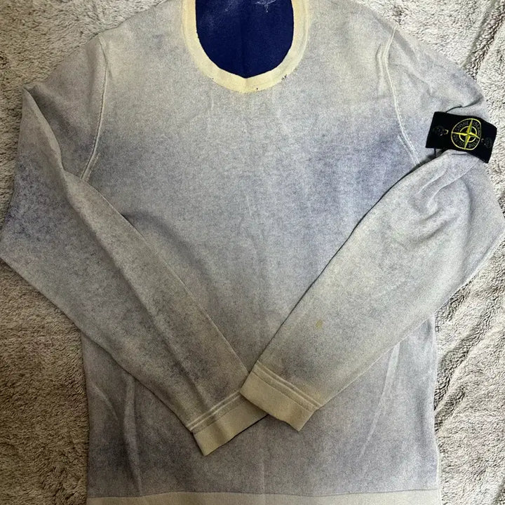 [BUNJANG] Stone Island Double-Sided Washed Knit / 스톤아일랜드 양면 워싱 니트