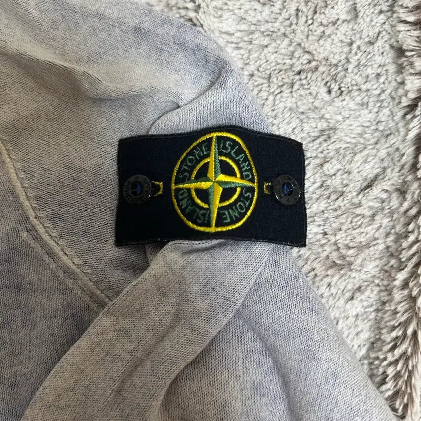 [BUNJANG] Stone Island Double-Sided Washed Knit / 스톤아일랜드 양면 워싱 니트
