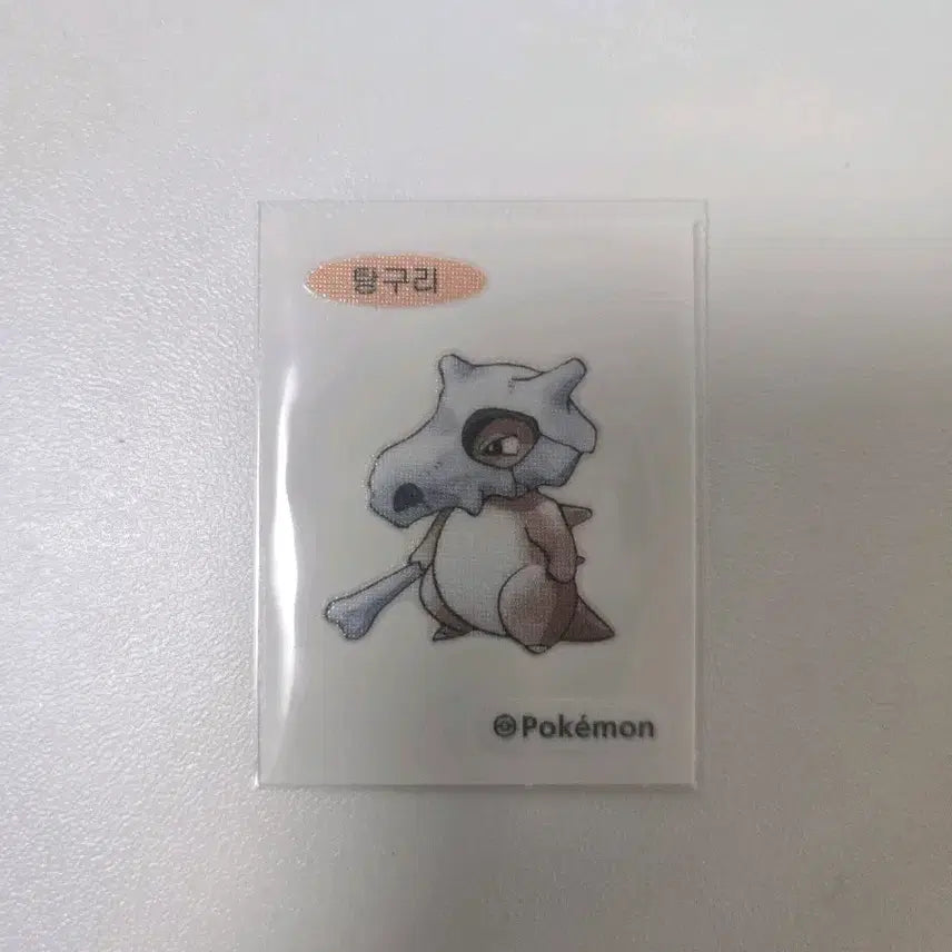 [BUNJANG] Pokemon 30th Anniversary Ditty Seal Tanguri / 포켓몬스터 30주년 띠부씰 탕구리