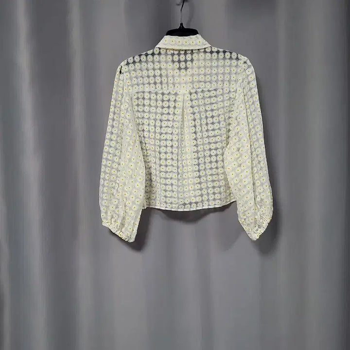 [BUNJANG] Zara Daisy See-through Blouse / 자라 데이지 시스루 블라우스