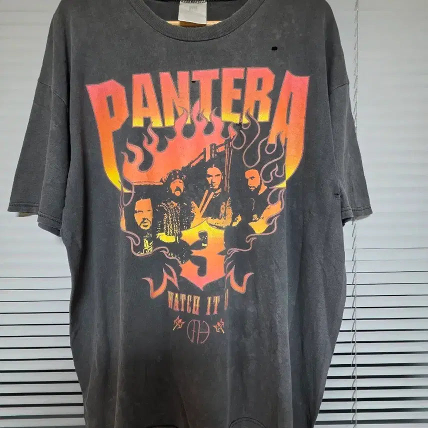 [BUNJANG] Pantera 1997 Vintage T-Shirt / 1997 판테라 빈티지  반팔 티셔츠