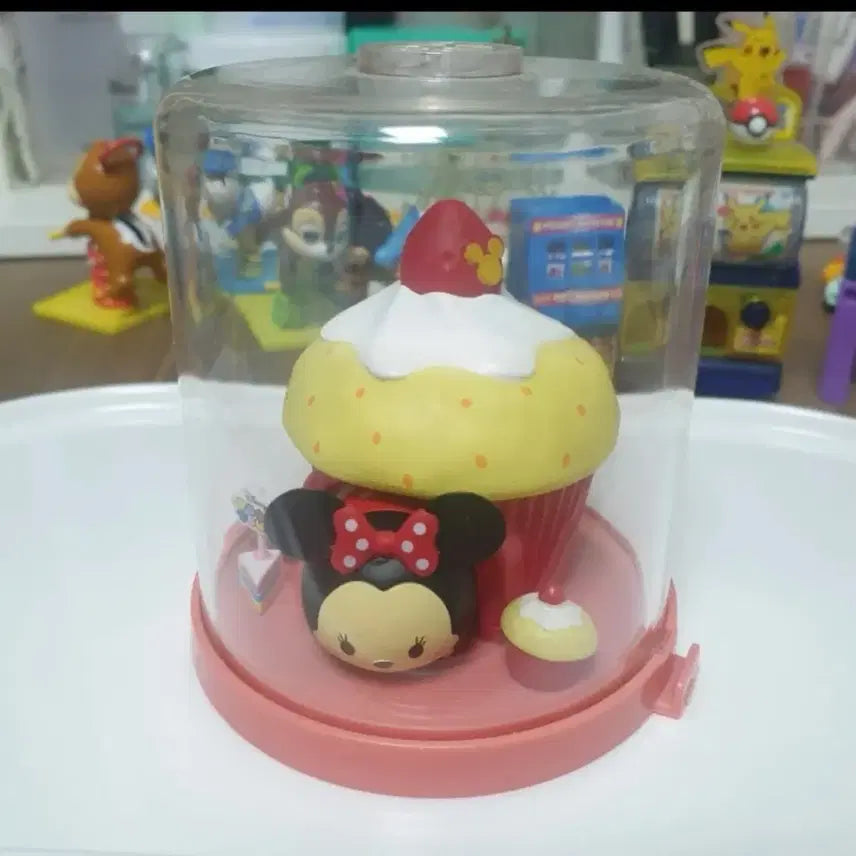 [BUNJANG] Disney Minnie Mouse Cupcake Tsum Tsum Figure / 디즈니 미니마우스 컵케이크 츠무츠무 피규어