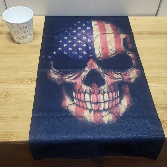 [BUNJANG] Skull Design Neck Warmer, Balaclava, Multi-Scarf, Hood / 새상품) 해골 디자인 넥워머, 바라클라바, 멀티스카프, 두건
