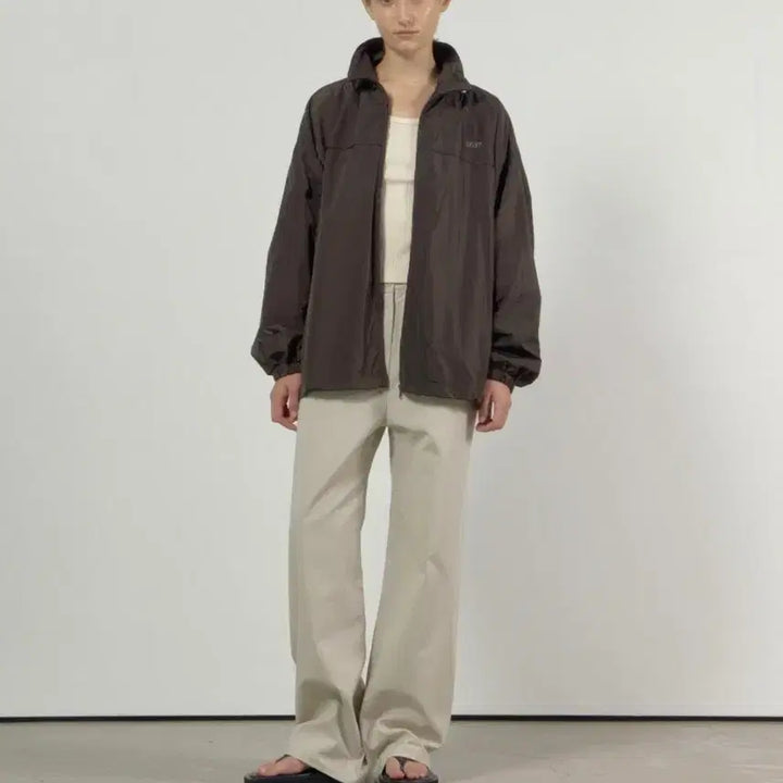 [BUNJANG] August Autumn Wide Banding Pants Beige Size 3 / 어그스트 어텀 와이드 밴딩 팬츠 베이지 3사이즈