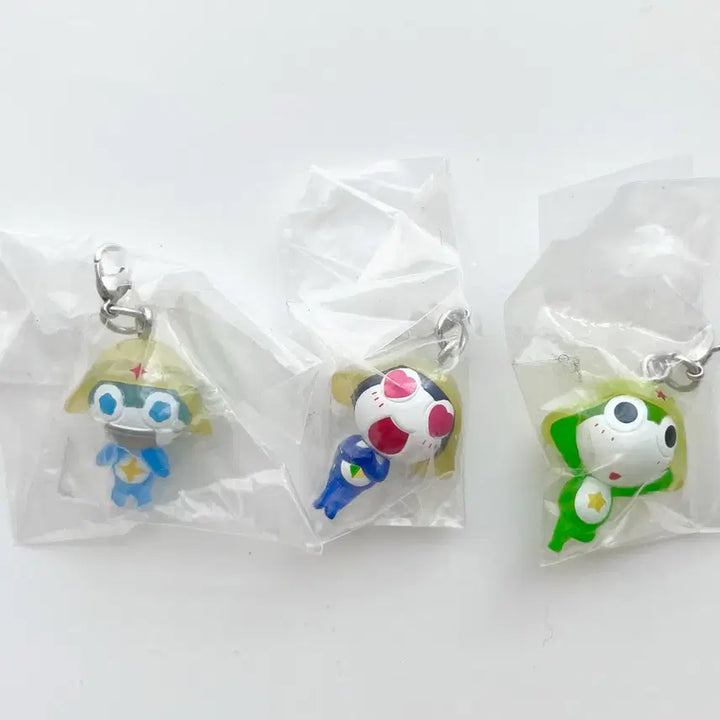 [BUNJANG] Sergeant Frog Keroro Chibi Dororo Mezushi Tamama Keyring Figure / [일본정품] 개구리 중사 케로로 치비 도로로 메지루시 타마마 키링 피규어