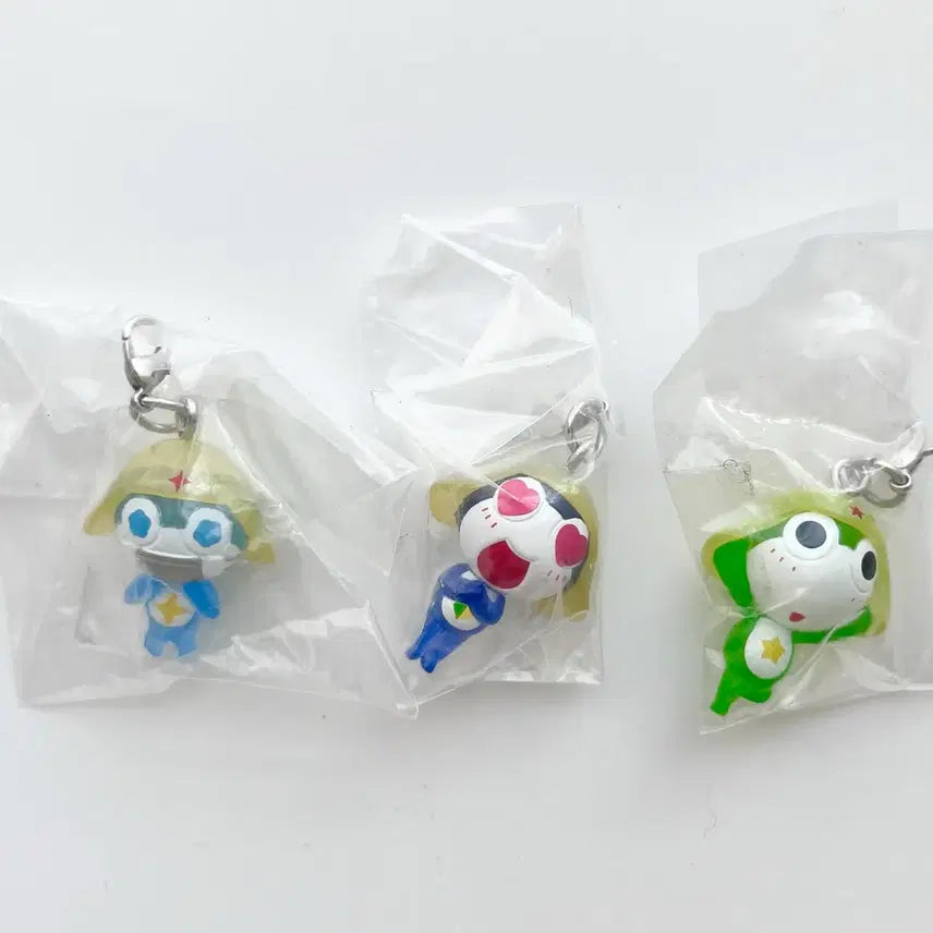 [BUNJANG] Sergeant Frog Chibi Dororo Mezushi Tamama Keychain Figure / [일본정품] 개구리 중사 케로로 치비 도로로 메지루시 타마마 키링 피규어