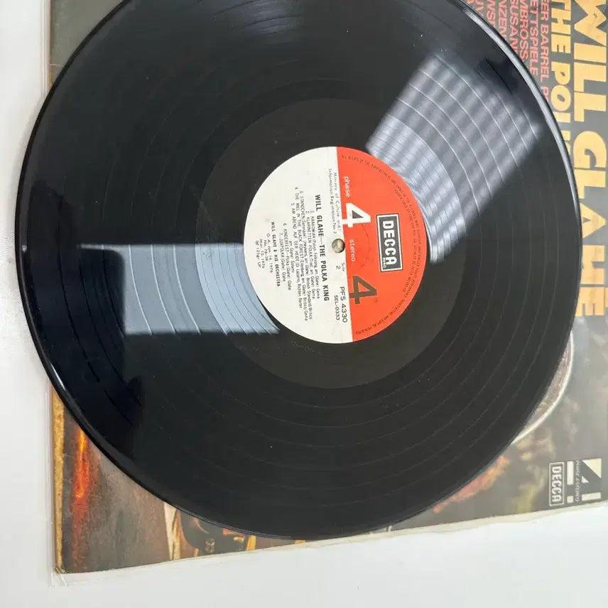 [BUNJANG] Will Glahe Polka King DECCA Phase 4 High Fidelity LP / Will Glahe 폴카 킹 DECCA Phase 4 고음질 LP팝니다