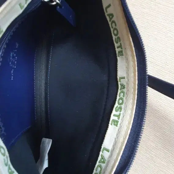 [BUNJANG] Lacoste Navy Crossbody Bag / 라코스테 네이비 크로스백 가방