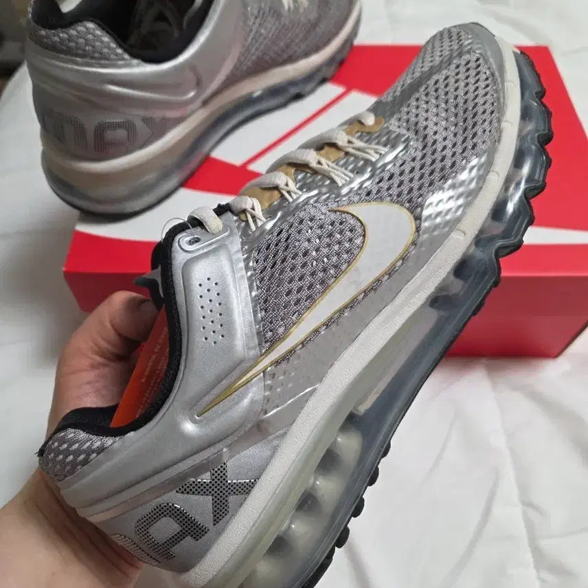 [BUNJANG] Nike Air Max 2013 Silver 270mm / [270] 에어맥스 2013 실버