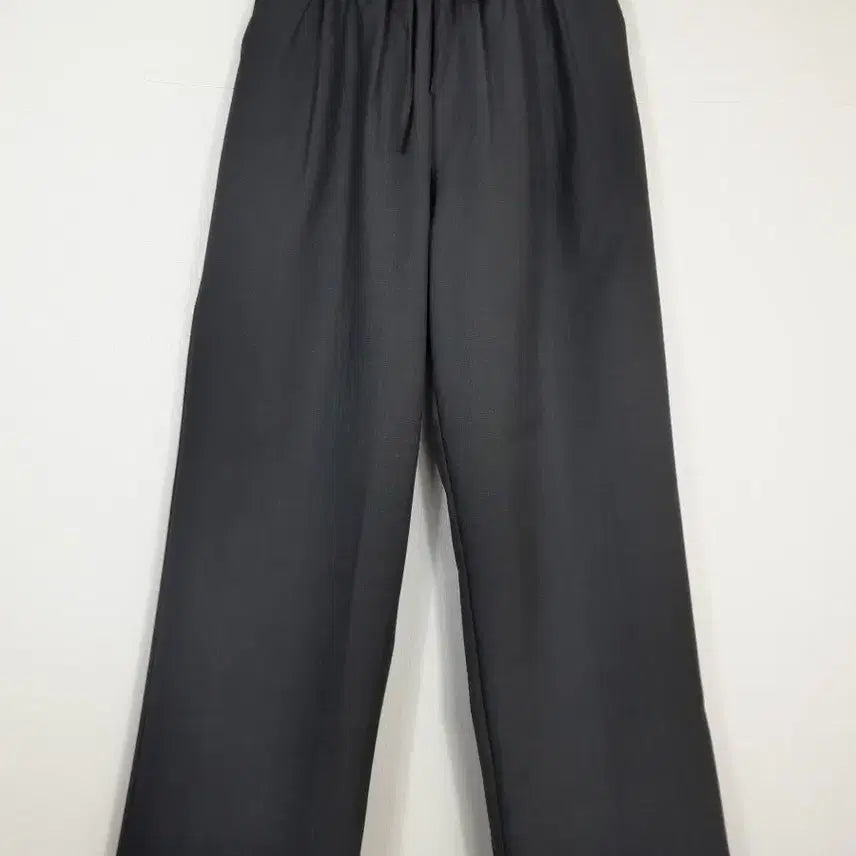 [BUNJANG] Charcoal Wide Fit Slacks / 진차콜와이드 팬츠