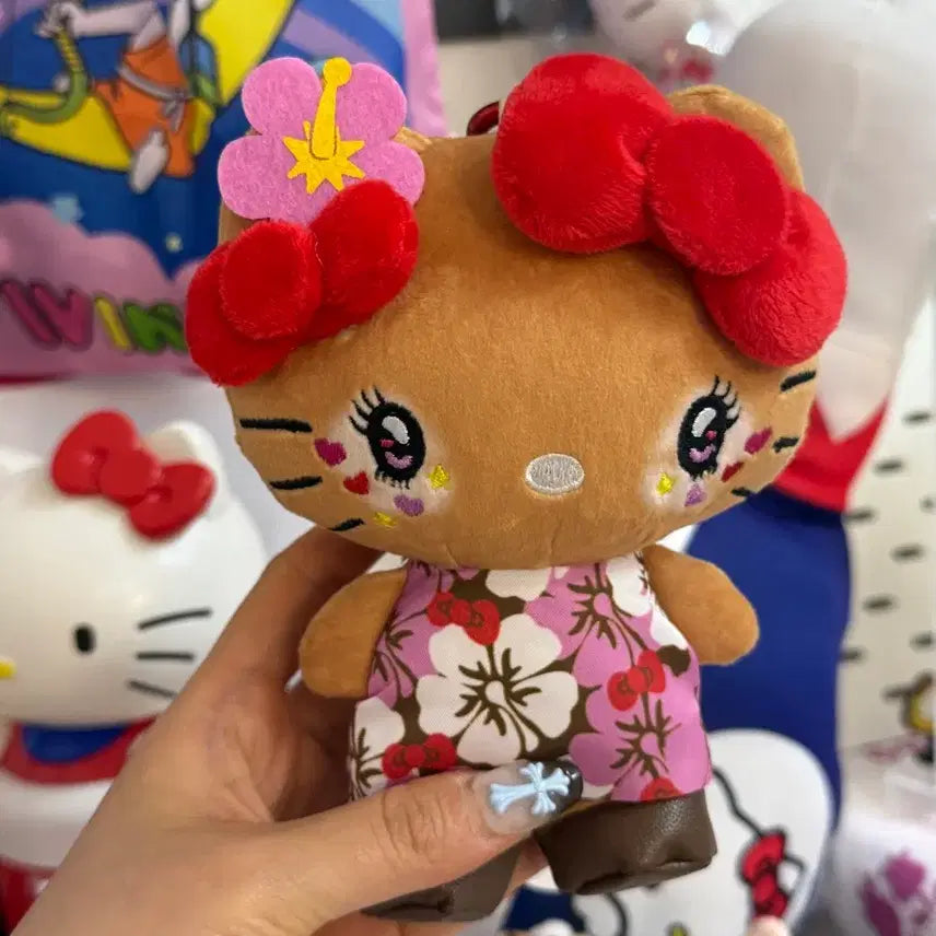 [BUNJANG] Hello Kitty Heisei Kogal Pouch Keychain / 새상품 헬로키티 헤이세이 레트로 코갸루 파우치 키링